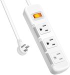 Power Strip Surge Protector Flat Pl