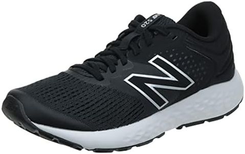 New Balance Men's 520v7 Road Running Shoe, Black Lb7, 8.5 UK