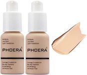 2 Pack PHOERA Foundation,Durable Wa