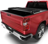 oEdRo Soft Trifold Truck Bed Tonneau Cover Compatible with 2019-2024 Chevy Silverado/GMC Sierra 1500 New Body Style w/o Multi-Flex Tailgate, Fleetside 6.6 Feet Bed