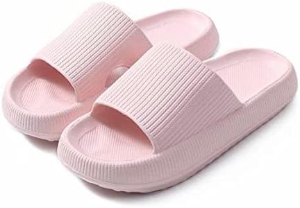 AIMALL Unisex Cloud Slides: Cushioned Pillow Slippers with Arch Support for Indoor/Outdoor, Pool, Beach, and Home Comfort