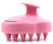 Handheld Scalp Massager Shampoo Brush,Hair Washing Brush Silicone Head Body Massager Brush,Shampoo Scalp Shower Hair Brush Hair Washing Massager Brush For Bathing And Massage (Pink-35)