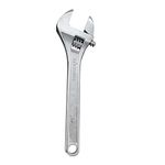 RELY+ Steel Adjustable Wrench Spanner 12-Inch 300-MM Stanley Rust Proof Alloy Steel Pana Pipe Wrench Drop Forged Heat Treated Chrome Vanadium Home Stanley Plumbing Tools