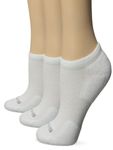 No Nonsense Women's Socks, White, Large (Pack of 3)