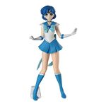 Banpresto BP19171 Super Sailor Mercury Action Figure, (Ver.A), Pretty Guardian Sailor Moon Eternal The Movie - Glitter & Glamours, 23 cm, Multicolor