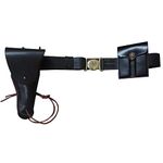 warreplica U.S. WWII M1916 .45cal 1911 Pistol Leather Holster, Belt, Ammo Pouch Set