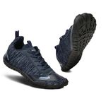 Impakto Barefoot Rooted Gym Shoes for Men (Navy, 9)