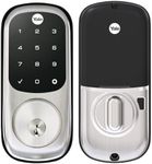 Yale Assure Deadbolt Lock with Touchscreen, Satin Nickel Digital Non-Connected Entry Door Lock with Electronic Keypad and Back-Up Key, ‎‎YRD226NR619