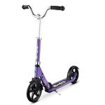 Micro Scooter | Cruiser Kids Scooter | 5 to 12 Years | Boys & Girls | Chopper-Style Steering & Kickstand | Handlebar Adjustable & Foldable | 200mm Big Wheels | 100kg Weight Limit | Purple