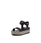 Sorel Women's Cameron Flatform Sandal - Black - Size 5