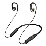 NANAMI Open Ear Headphones, Wireless Headphones Bluetooth Earbuds 15H Playtime, Crisp Stereo Sound Headset, IPX5 Waterproof Sports Neckband, Bluetooth 5.3 Earphones with Earhooks for Workout Running