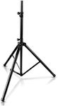 Pyle Universal Speaker Tripod Stand Mount - 6' Sound Equipment Holder Height Adjustable Up to 70 Inches For Speakers w/ 35mm Compatible Insert Perfect for Home, On Stage or In Studio Use