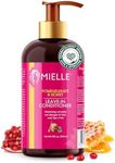 Mielle Organics Pomegranate & Honey Leave-In Conditioner for Curly Hair - Moisturizing Detangler & Curly Hair Treatment to Help Repair Damage, Prevent Frizz & Improve Shine, 12 Fl Oz