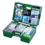 First Aid Kit in Deluxe Box Fully Stocked - Large ABS Kit for Workplace UK Assembled