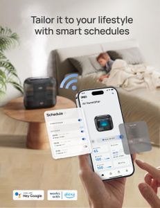 Dreo 4L Smart Humidifier – Alexa Compatible, Quiet Cool Mist