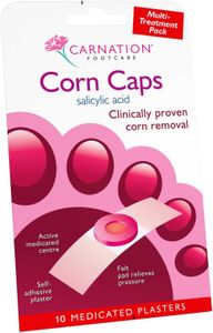 Carnation Corn Caps 10-Pack – Foot Care Cushions