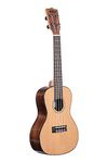 Kala Brand Music Co. Solid Cedar Top Acacia, 4-String Ukulele, Natural, Concert (KA-SCAC-C)