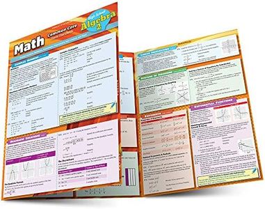 Math Common Core Algebra 2 11Th Grade QuickStudy Laminated Reference Guide