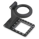 Carson LT-60 6.5x20 LinenTest Metal Folding Loupe Magnifier