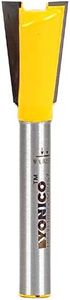 Yonico Router Bits Dovetail 7 Degree X 17/32-Inch 1/4-Inch Shank 14822q