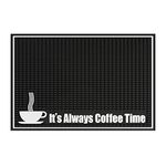 Highball & Chaser Premium Coffee Mat 18in x 12in. 1cm Thick Durable Kitchen Counter-Coffee Bar Accessories Fit Under Coffee Maker Coffee Pot Espresso Machine Mat