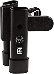 Meinl Accessories Drum Stick Holder - Grabs onto Standard Cymbal Stands - Grabber for 2 Stick Pairs - Drum Kit Accessories - Aluminium and Plastic, Black (SB504)