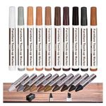 Furniture Markers Touch Up, Lifreer 21 Pcs Wood Filler Floor Scratch Repair Kits, Wood Markers and Wax Sticks with Sharpener Kit for Funiture Repair,Floor Scratch.