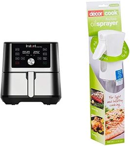 Instant Vortex Plus 5.7L Air Fryer & Décor Décor Cook Refillable Oil Sprayer,White