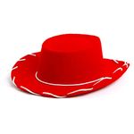 4E's Novelty Child Red Cowgirl Hat for Toddlers & Kids 3-6, Felt Cowboy Hat Child Size for Boys & Girls Ages 3 4 5 6 Year Old