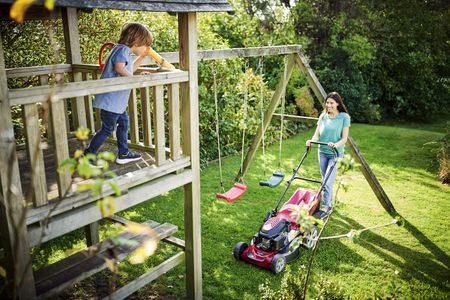 Mountfield SP53 Petrol Lawnmower – Self-Propelled 51cm Steel Deck