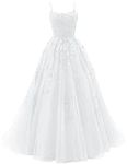 petyoo White Wedding Dresses for Wo