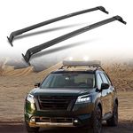 AUXPACBO 220 LBS Roof Rack Cross Bars Fit for Nissan Pathfinder 2022 2023 2024 Black Crossbars Luggage Carrier Bars