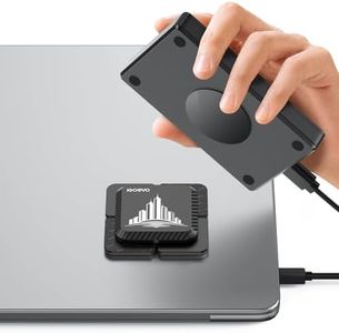 Magnetic Hard Drive Holder for Laptop with N52 Strong Magnets, Hard Drive Accessories for SSD and HDD, Universal Phone & External Device Mount for Laptop, Portable, Stable, and Reusable