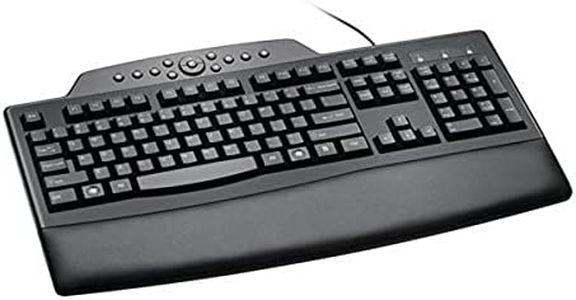 Kensington Pro Fit Wired Comfort Keyboard (K72402US),Black