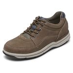 Rockport Men's World Tour Classic Walking Shoe Sneaker, Breen Nubuck, 6 UK