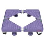 Stalwart 75-MOV1004 Multi Purpose Dolly with 4' Locking Swivel Wheels, Levels, 4', Blue