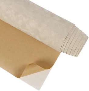CRE8TIVE Beige Felt Drawer Liner 12"x80" Self Adhesive Velvet Flocking Liner for Jewelry Drawer Velvet Wallpaper Peel and Stick Beige Contact Paper Fabric Felt Sheets for DIY Crafts Box Lining Dresser
