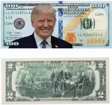 Trump 100 Dollar Bills 2024 Re-Election Limited Edition 100 Make American Great Again Take America Back 100pack