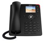 Snom D713 IP Telephone, SIP Desk Telephone (2.8 Inch TFT Colour Display 320 x 240 Pixels, 4 Programmable Buttons LED, 6 SIP Identities, 2 x Gigabit with PoE, Extra RJ9 Headset Port), Black, 00004582