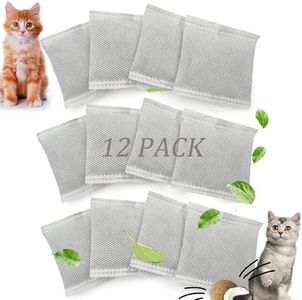 PurifyLogix 12 Pack Universal Odor Eliminator for Hooded Cat Litter Box, Natural Activated Charcoal Filters Refills, Cat Toilet Odor Control Replacement for Automatic Litter Box
