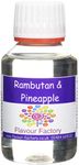 Flavour Factory Intense Food Flavouring, Rambutan and Pineapple, 100 ml