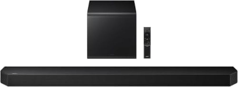 Samsung Q-Series Sound Bar HW Q800H, with 5.1.2ch Subwoofer (2026), Wireless Dolby Atmos, DTS:X, Q-Symphony, SpaceFit Sound Pro, HDMI eARC - Cinematic 3D Home Theater Sound Bar for TV