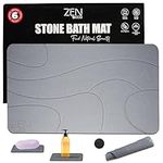 Zen-Eco Diatomite Stone Bath Mat Qu
