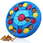 Dog Puzzle Toy Interactive Dog Puzzle Toys for Smart Dogs IQ Stimulation Dog Game Treat Puzzle Toy for Large Dogs, Puppy and Cats Treat Training & Mental Exercise Food Slow Feeding Training