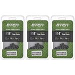 8TEN Micro Chisel Chainsaw Chain 14 Inch .043 1/4 72DL for Stihl MSA120 C-B 3670 005 0072 71PM372 (3 Pack)