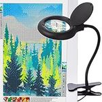SevenFish 5X Magnifying Lamp with C