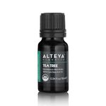 Alteya Organic Tea Tree Oil (Melaleuca Alternifolia) 10 ml - 100% USDA Certified Organic Pure Natural Tea Tree Essential Oil