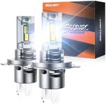 SEALIGHT H4 Bulbs, 50000LM 9003 Lig