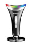 Brago 7-in-1 EMS Face & Neck Massager | Skin Lifting Device with LED Light & Heat Therapy | Reduces Wrinkles, Anti-Ageing & Double Chin | Skin Tightening & Firming Tool for Glowing Skin | Type-C Rechargeable