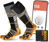 Lansru 8000mAh Heated Socks: 14-Hou